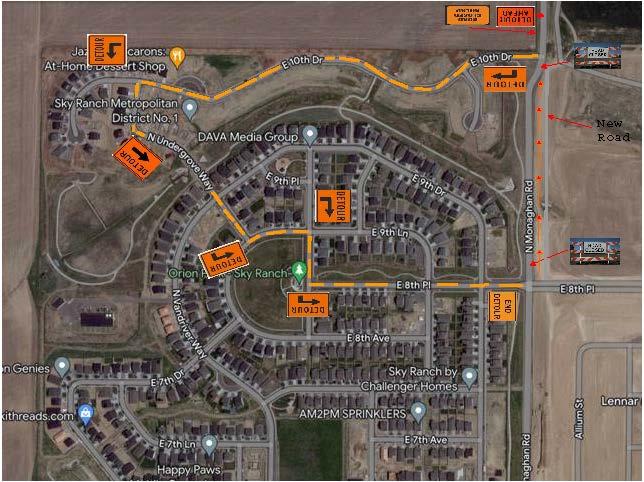 Monaghan Road Closure